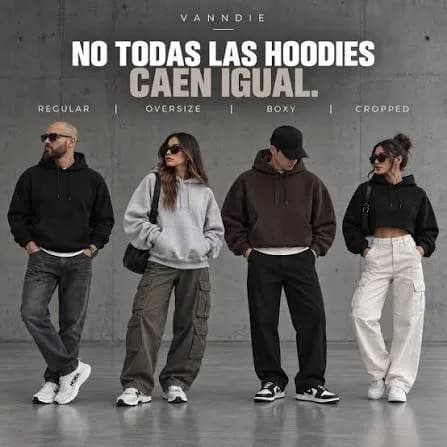 5 formas de combinar un hoodie oversized sin verte descuidado