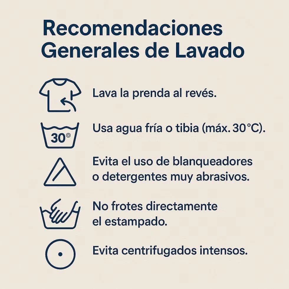 Guía de cuidado: cómo lavar tu hoodie premium sin arruinarlo